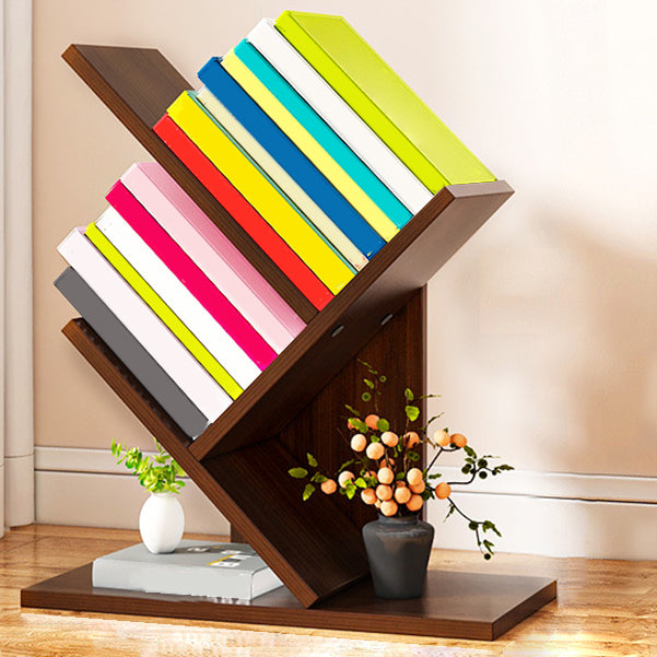 Salon contemporain étagère et étagère fabriquée en bois bibliothèque en bois