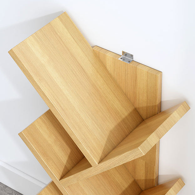 Salon contemporain étagère et étagère fabriquée en bois bibliothèque en bois