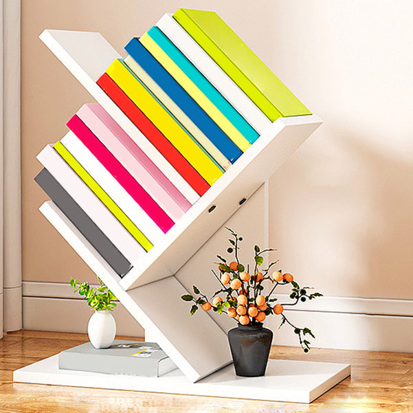 Salon contemporain étagère et étagère fabriquée en bois bibliothèque en bois