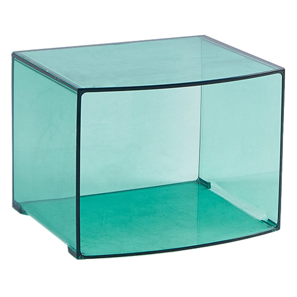 Estantería acrílica cerrada estilo nórdico estantería cuadrada minimalista