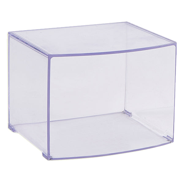 Estantería acrílica cerrada estilo nórdico estantería cuadrada minimalista