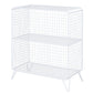 Metal Rectangle Closed Storage Bookcase Nordic Standard Bookshelf