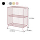 Metal Rectangle Closed Storage Bookcase Nordic Standard Bookshelf