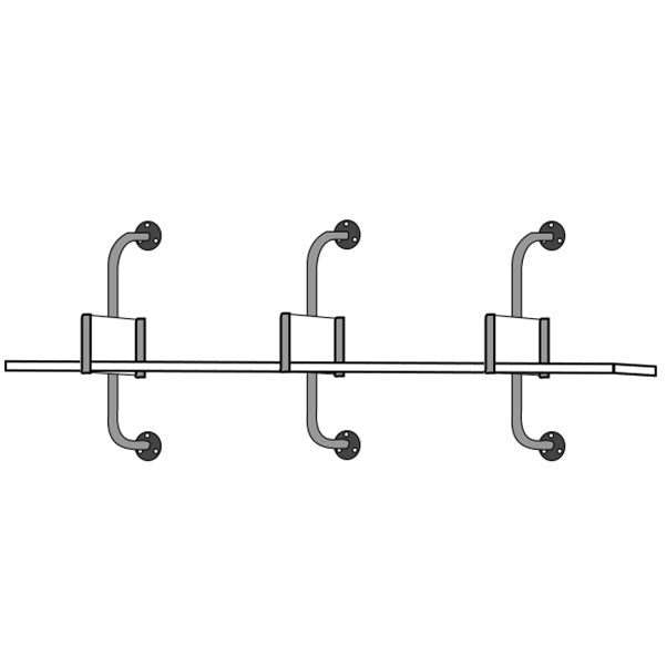 Wooden Floating Storage Bookshelf Modern Wall Mounted Bookcase