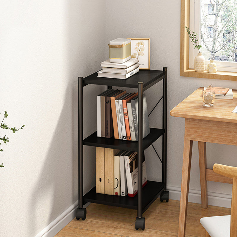 Stile moderno mobile etagere libreria in acciaio home office libreria