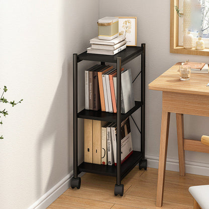 Stile moderno mobile etagere libreria in acciaio home office libreria