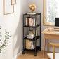 Stile moderno mobile etagere libreria in acciaio home office libreria