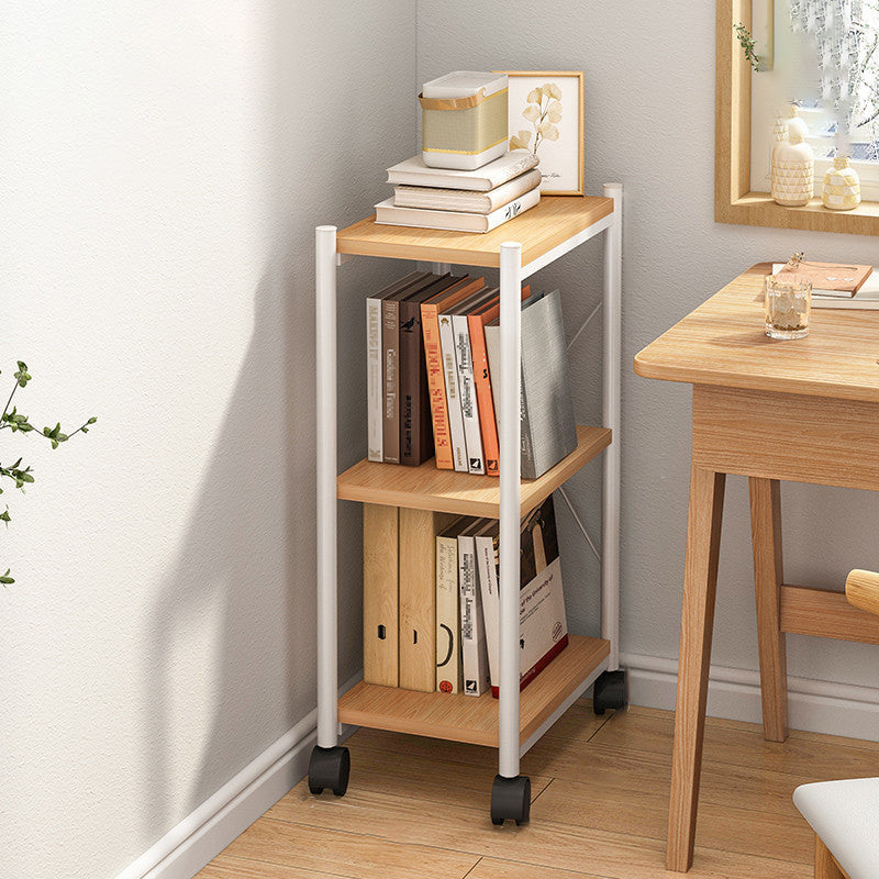 Stile moderno mobile etagere libreria in acciaio home office libreria