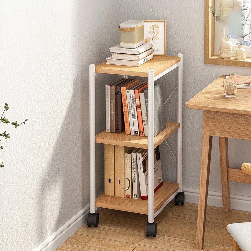 Stile moderno mobile etagere libreria in acciaio home office libreria