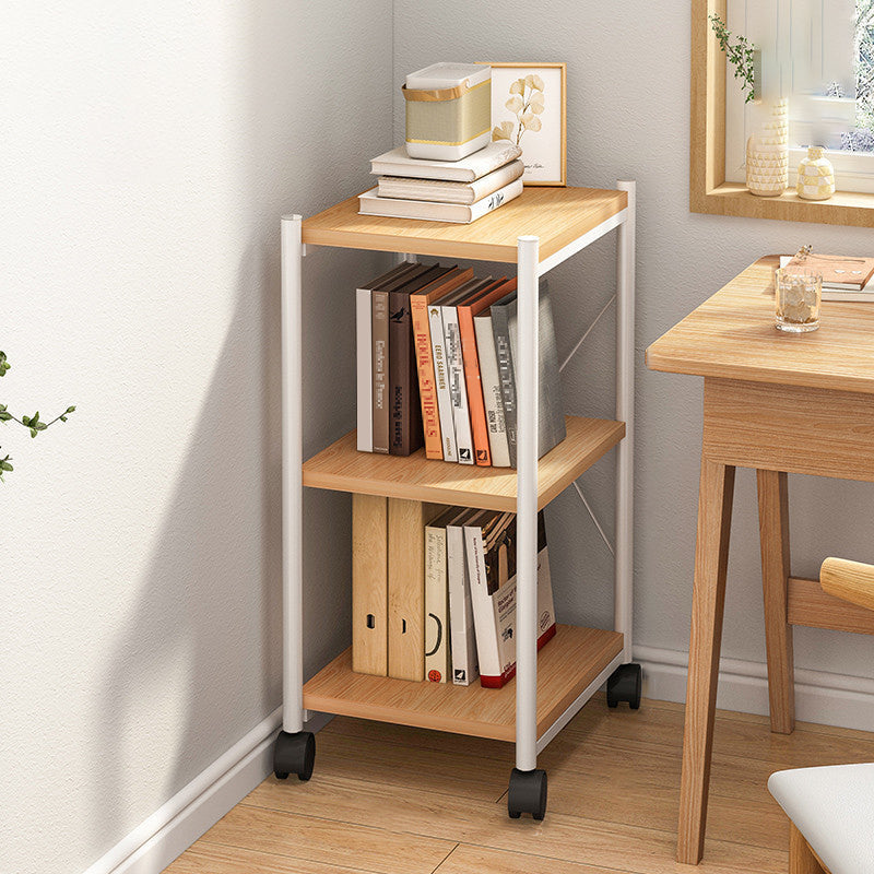 Stile moderno mobile etagere libreria in acciaio home office libreria