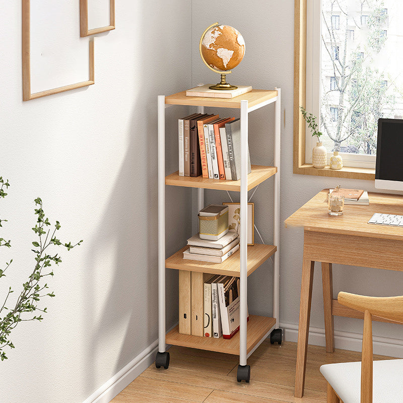 Stile moderno mobile etagere libreria in acciaio home office libreria