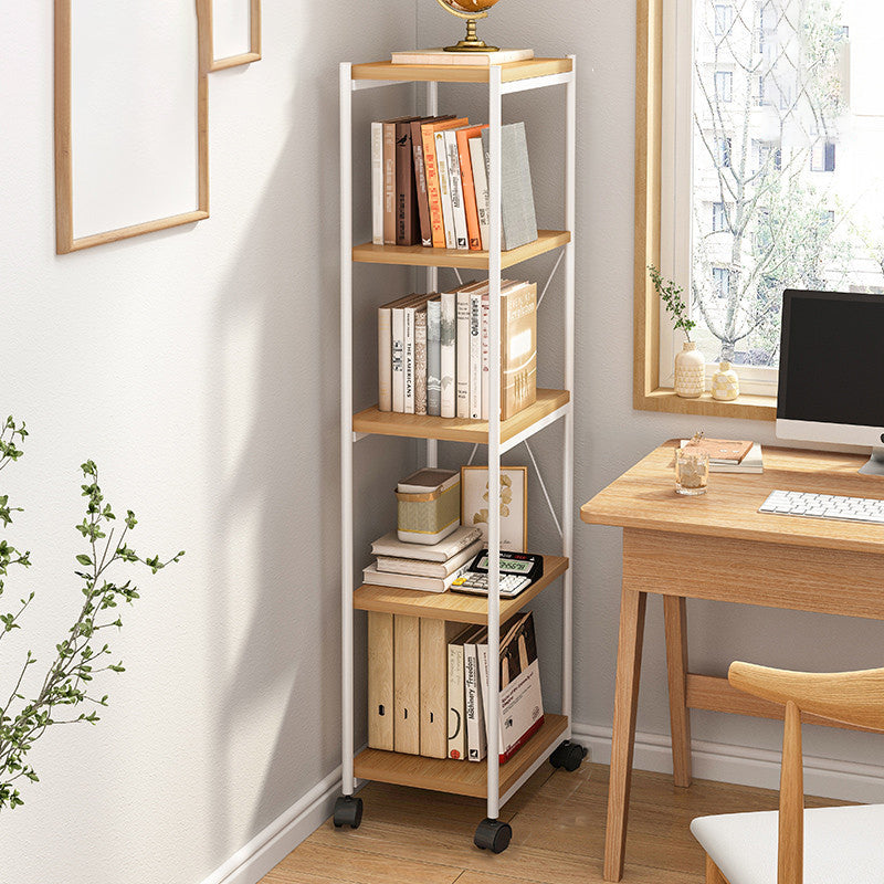 Stile moderno mobile etagere libreria in acciaio home office libreria