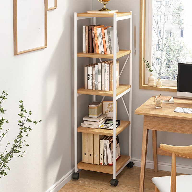 Stile moderno mobile etagere libreria in acciaio home office libreria