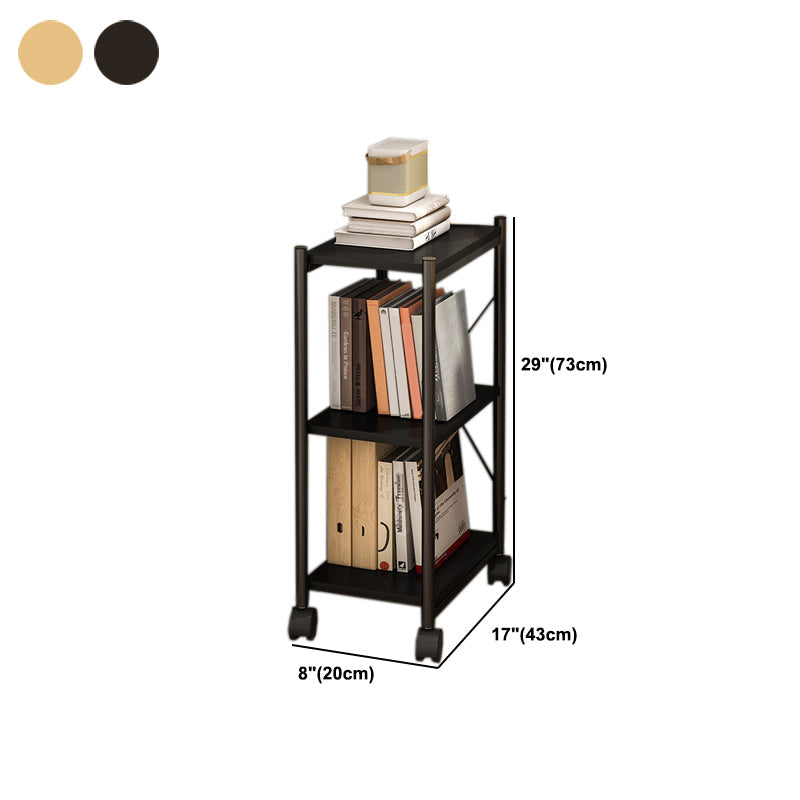 Stile moderno mobile etagere libreria in acciaio home office libreria