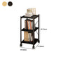 Stile moderno mobile etagere libreria in acciaio home office libreria