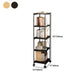 Stile moderno mobile etagere libreria in acciaio home office libreria