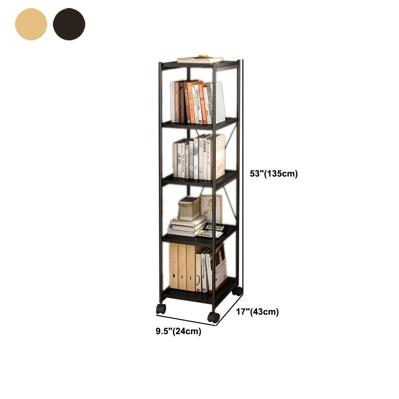 Stile moderno mobile etagere libreria in acciaio home office libreria
