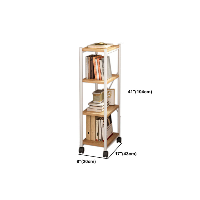 Stile moderno mobile etagere libreria in acciaio home office libreria