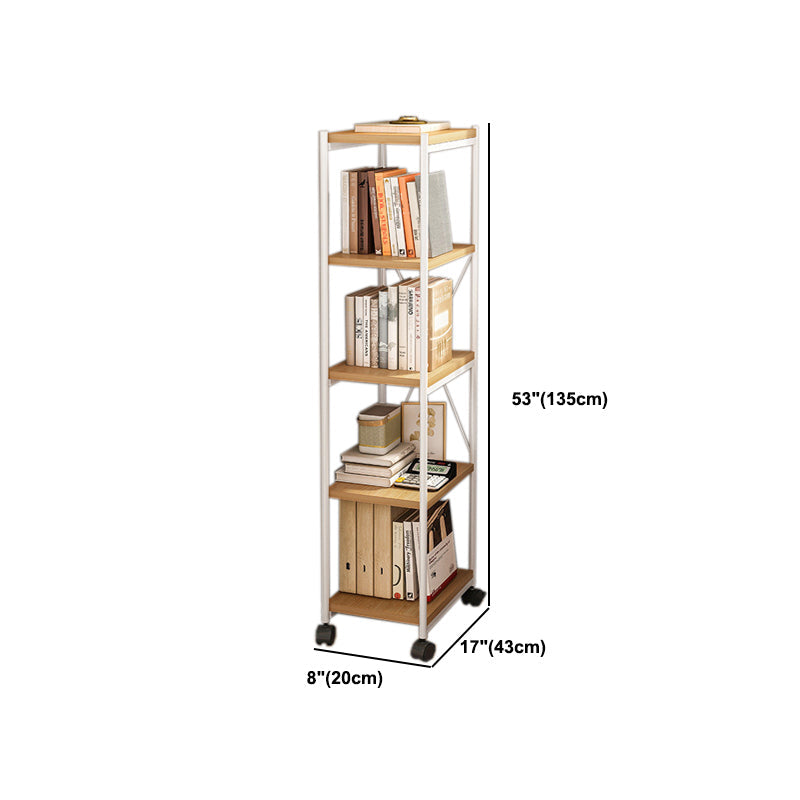 Stile moderno mobile etagere libreria in acciaio home office libreria