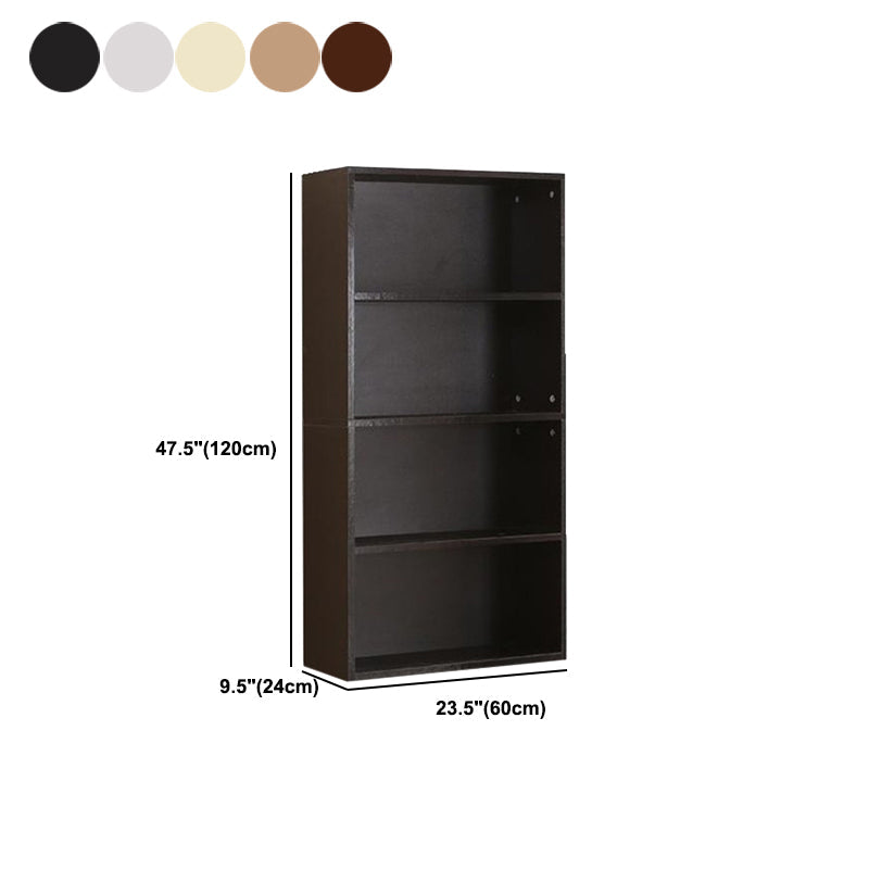 Geschlossenes Holzbuchhandel moderne minimalistische Wohnzimmer Schlafzimmer Rechteckige Bücherregal