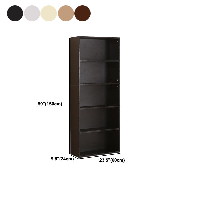 Geschlossenes Holzbuchhandel moderne minimalistische Wohnzimmer Schlafzimmer Rechteckige Bücherregal