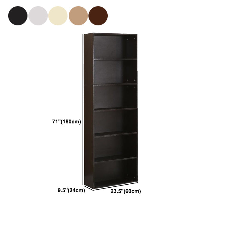 Geschlossenes Holzbuchhandel moderne minimalistische Wohnzimmer Schlafzimmer Rechteckige Bücherregal