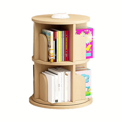 Libreria geometrica rotabile in legno moderna libreria chiusa