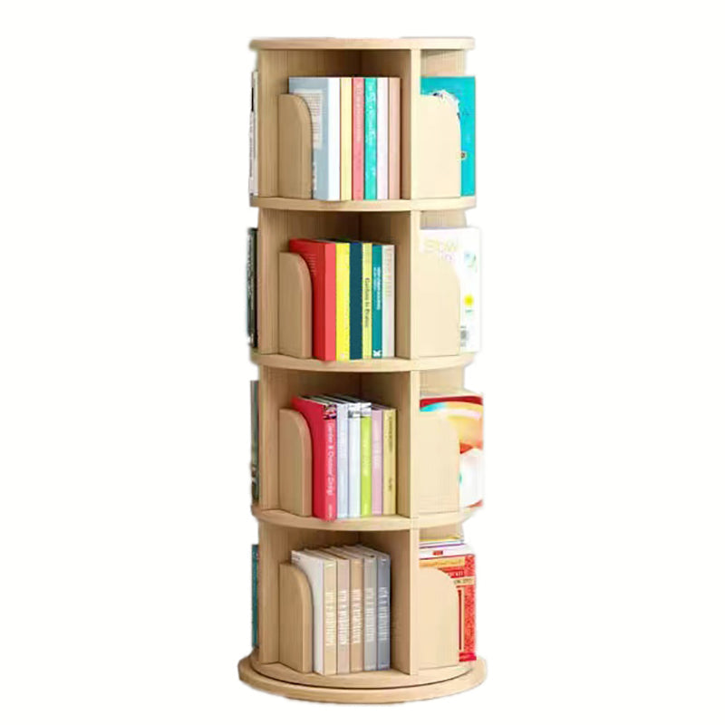 Libreria geometrica rotabile in legno moderna libreria chiusa