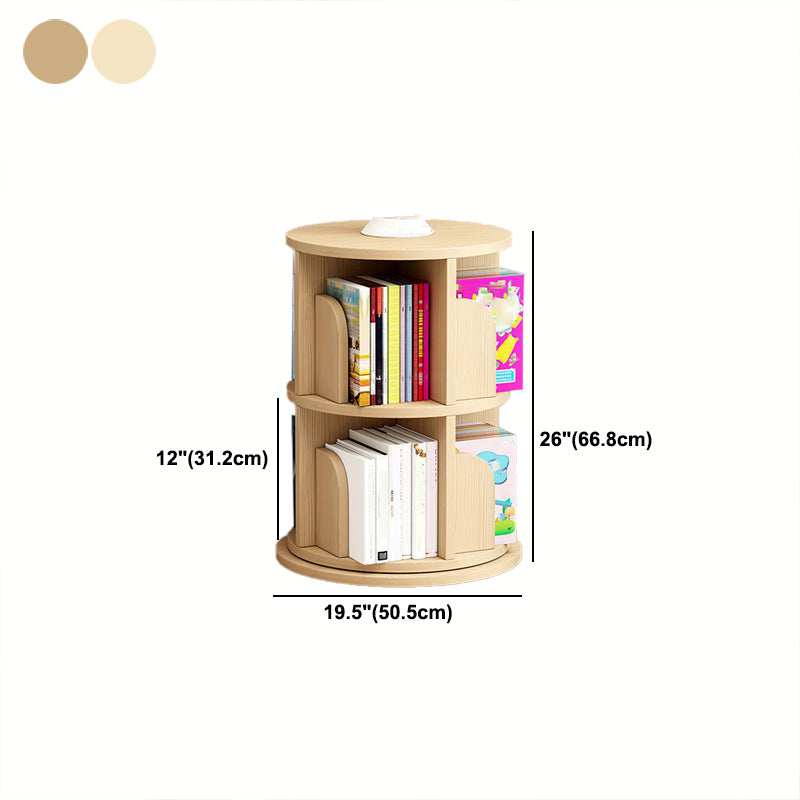 Libreria geometrica rotabile in legno moderna libreria chiusa