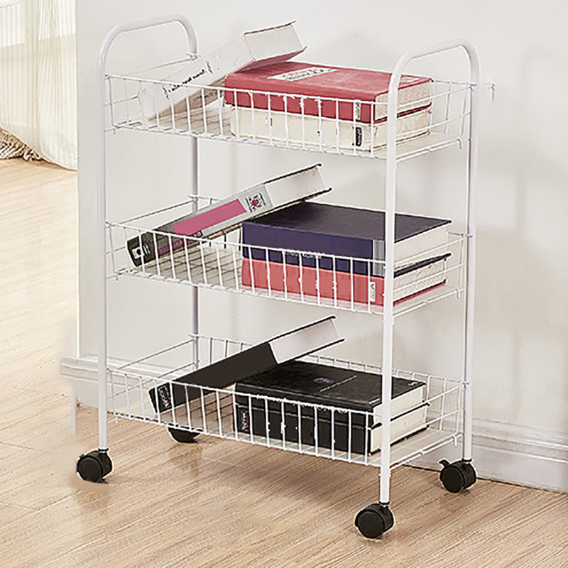 Bibelle en acier inoxydable, bibliothèque contemporaine multiples pour la maison avec lanceur