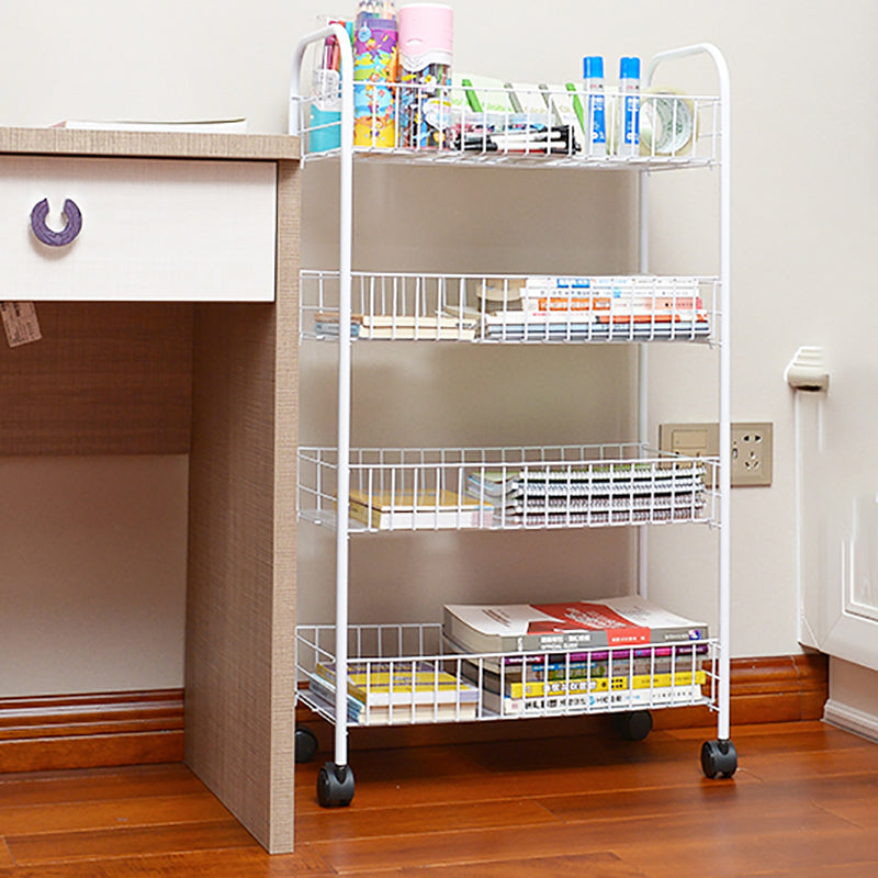 Bibelle en acier inoxydable, bibliothèque contemporaine multiples pour la maison avec lanceur