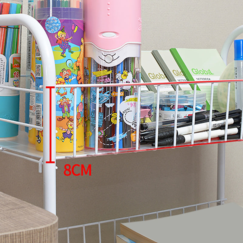 Bibelle en acier inoxydable, bibliothèque contemporaine multiples pour la maison avec lanceur