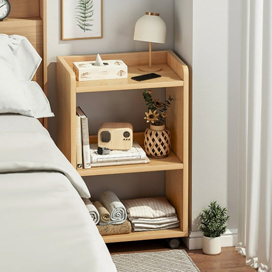 Modern Wooden Storage Bookshelf Home Office Bookcase with Shelf