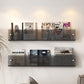 Modern Acrylic Floating Bookshelf 5.9" H Wall Mounted Bookcase Clearhalo 'Bookcases' 'furn' 'furn_bookcases' 'Furniture' 'Office Furniture' 5524971