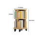 Modern Solid Wood Bookcase, Log, Cylinder Bookshelf for Any Room, 21.5" W Clearhalo 'Bookcases' 'furn' 'furn_bookcases' 'Furniture' 'Office Furniture' 5524992