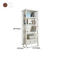 Rectangle Standard Solid Wood Bookcase Nordic Closed Back Bookshelf