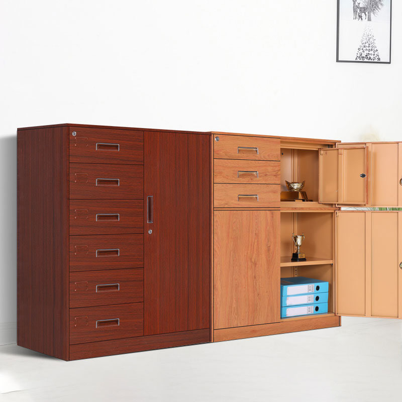 Closed Standard Bookshelf Modern Minimalist Metal Rectangular Bookcase