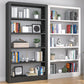 Open Steel Bookshelf Modern Home Office Rectangular Bookcase