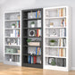 Open Steel Bookshelf Modern Home Office Rectangular Bookcase