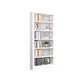 Open Steel Bookshelf Modern Home Office Rectangular Bookcase