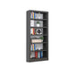 Open Steel Bookshelf Modern Home Office Rectangular Bookcase