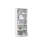 Open Steel Bookshelf Modern Home Office Rectangular Bookcase