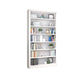 Open Steel Bookshelf Modern Home Office Rectangular Bookcase