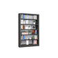Open Steel Bookshelf Modern Home Office Rectangular Bookcase