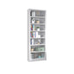 Open Steel Bookshelf Modern Home Office Rectangular Bookcase