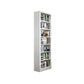 Open Metal Bookshelf Modern Home Living Room Rectangular Bookcase