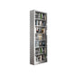 Open Metal Bookshelf Modern Home Living Room Rectangular Bookcase