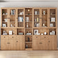 Solid Wood Bookcase Contemporary Style Bookshelf for Home Office Study Room Clearhalo 'Bookcases' 'furn' 'furn_bookcases' 'Furniture' 'Office Furniture' 5525319