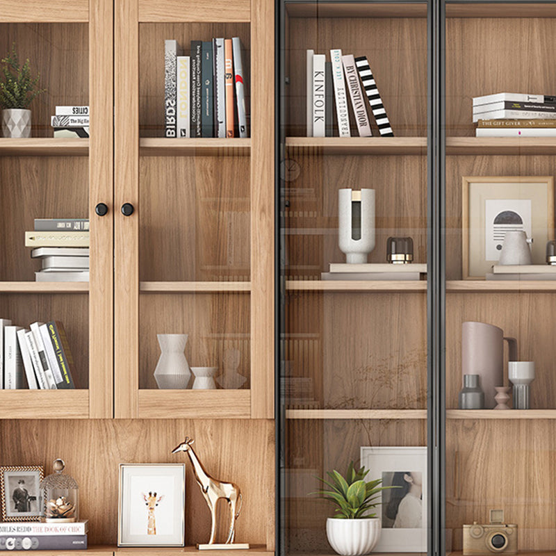 Solid Wood Bookcase Contemporary Style Bookshelf for Home Office Study Room Clearhalo 'Bookcases' 'furn' 'furn_bookcases' 'Furniture' 'Office Furniture' 5525324