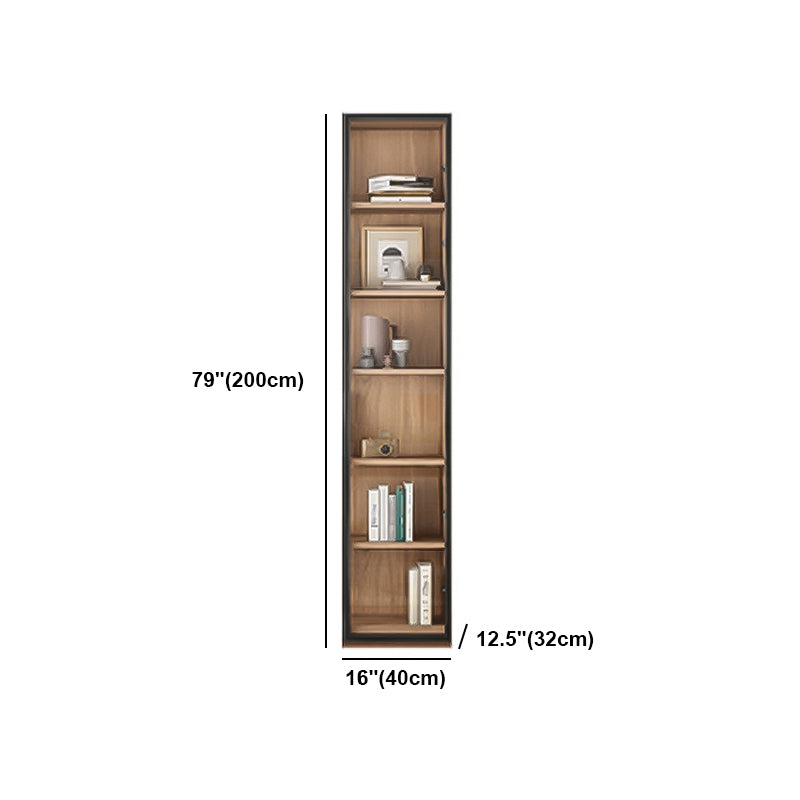 Solid Wood Bookcase Contemporary Style Bookshelf for Home Office Study Room Clearhalo 'Bookcases' 'furn' 'furn_bookcases' 'Furniture' 'Office Furniture' 5525335